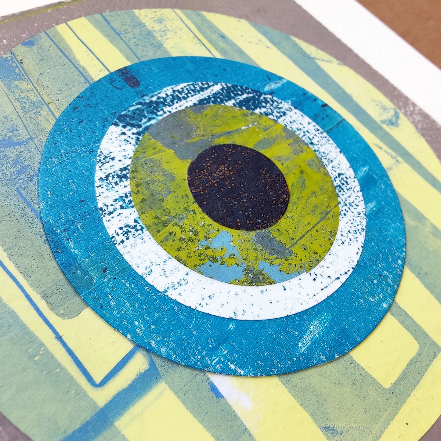Energy - Mixed Media on Panel