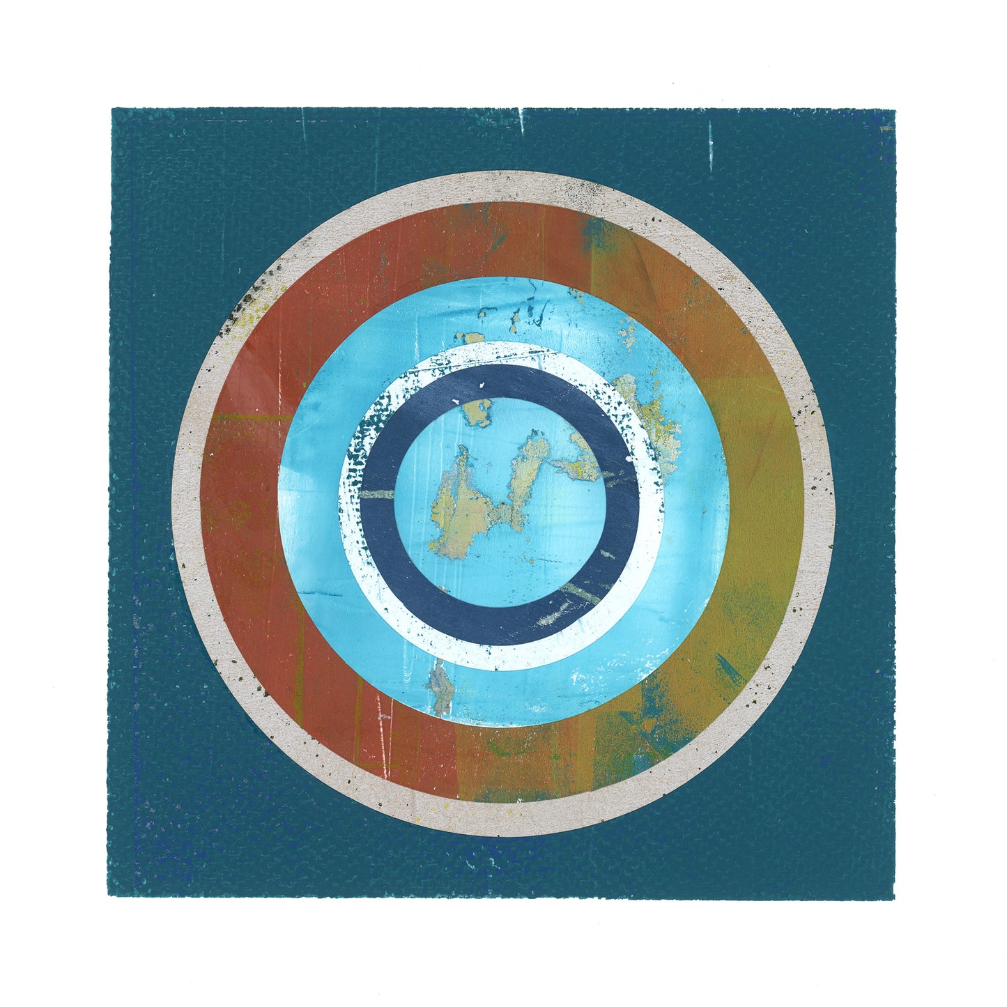 Hopeful - Mixed Media on Panel