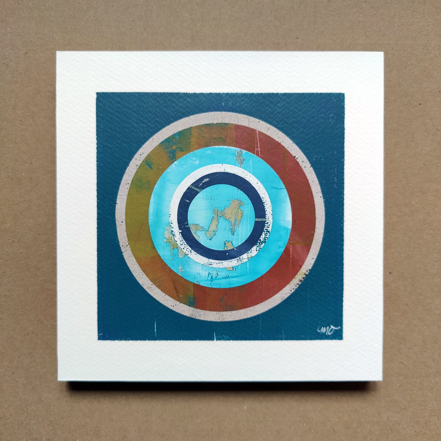 Hopeful - Mixed Media on Panel