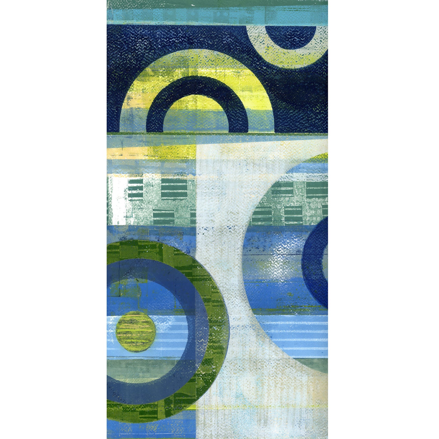 Layers of Uncertainty - Original on Panel