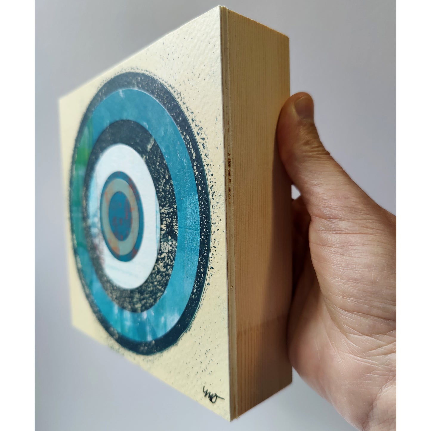 Play - Mixed Media on Panel
