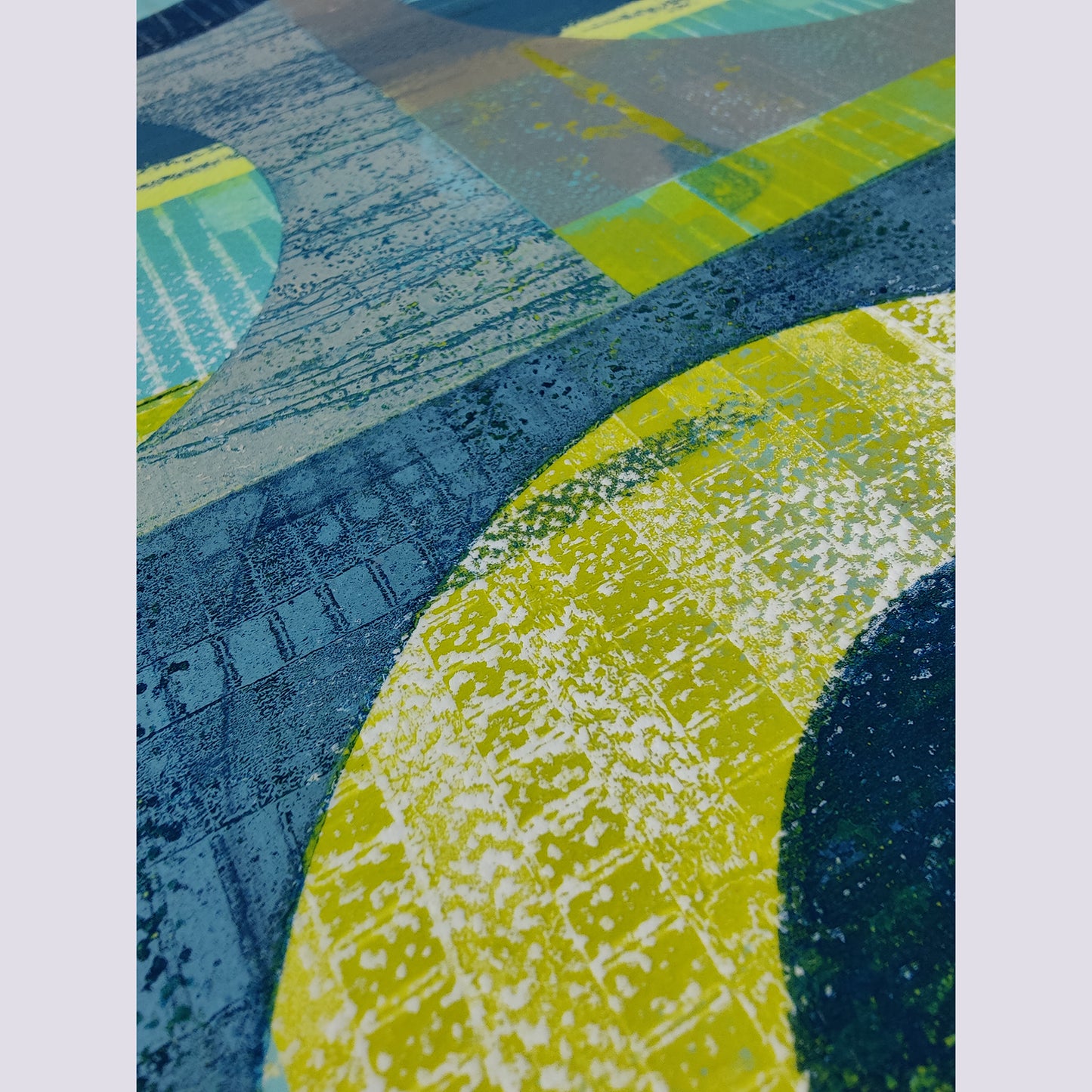 Roadblocks - Original on Panel