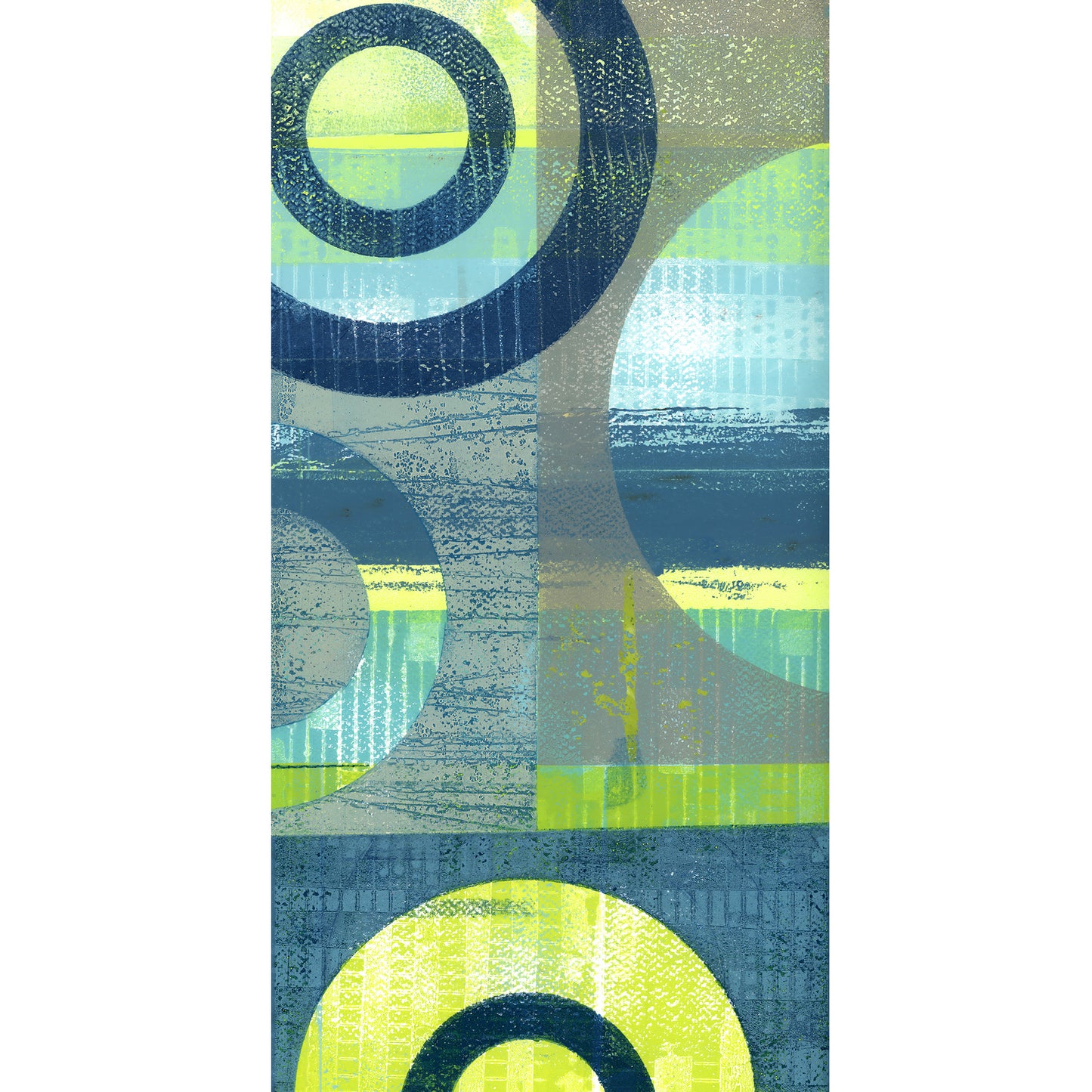 Roadblocks - Original on Panel