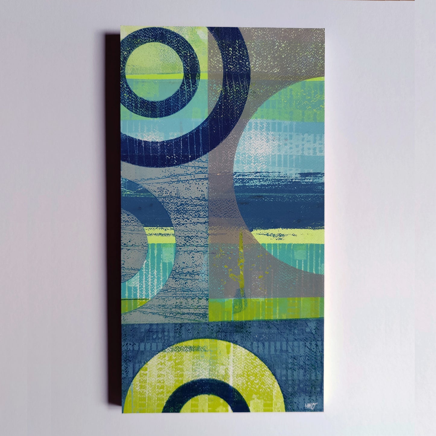 Roadblocks - Original on Panel