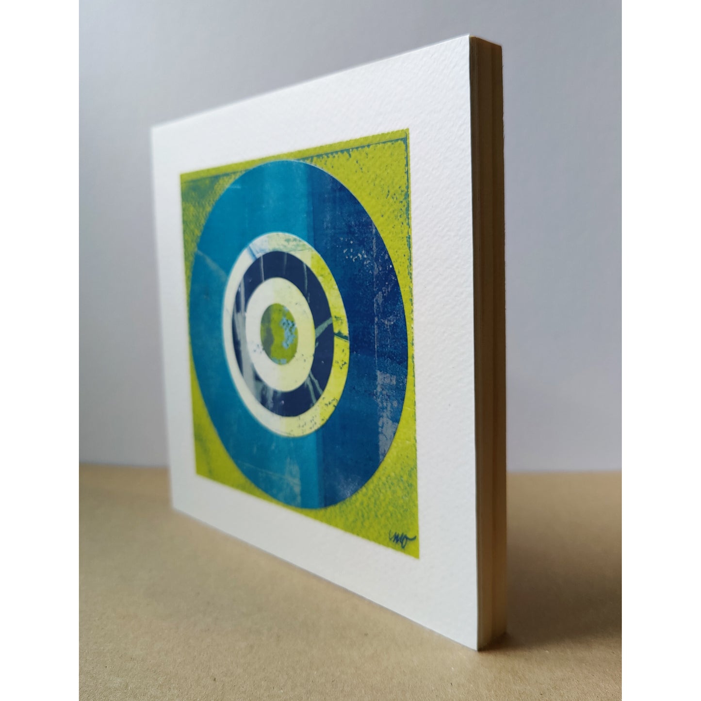 Vibrant - Mixed Media on Panel