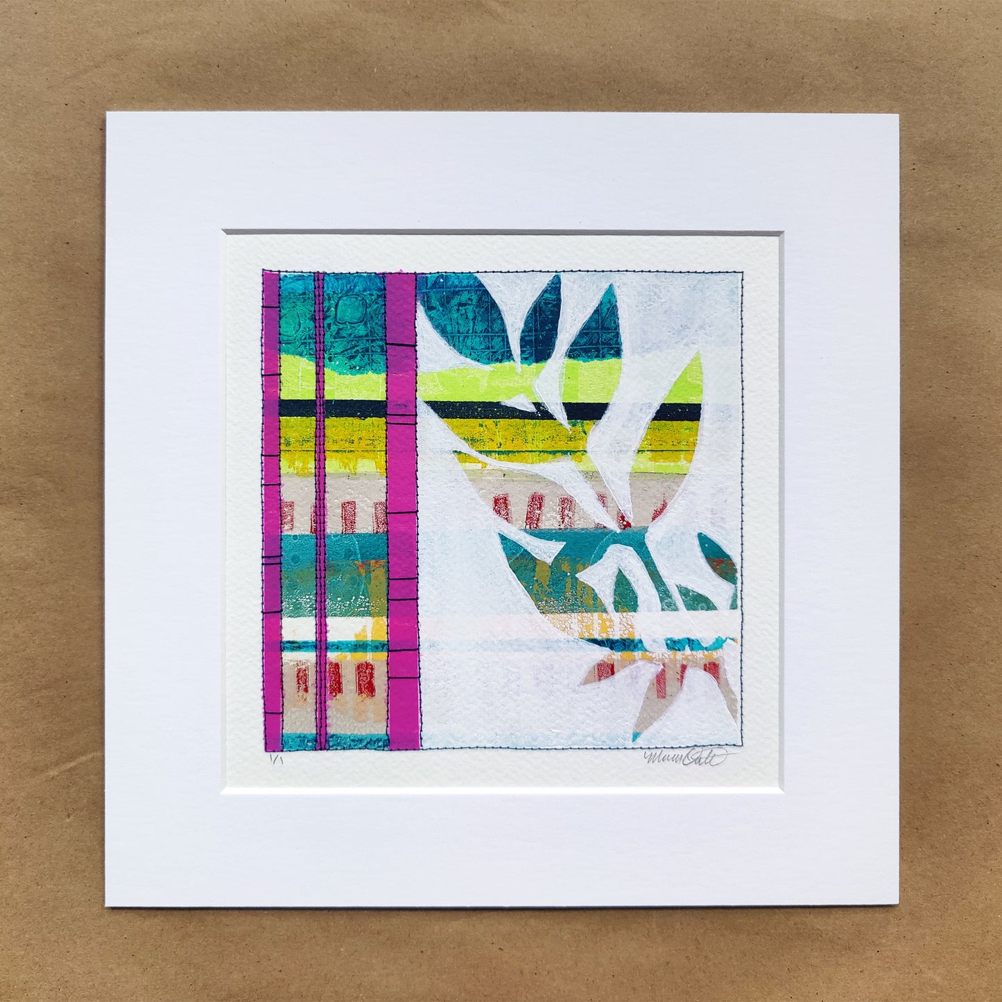 Botanical Quilt Block 2