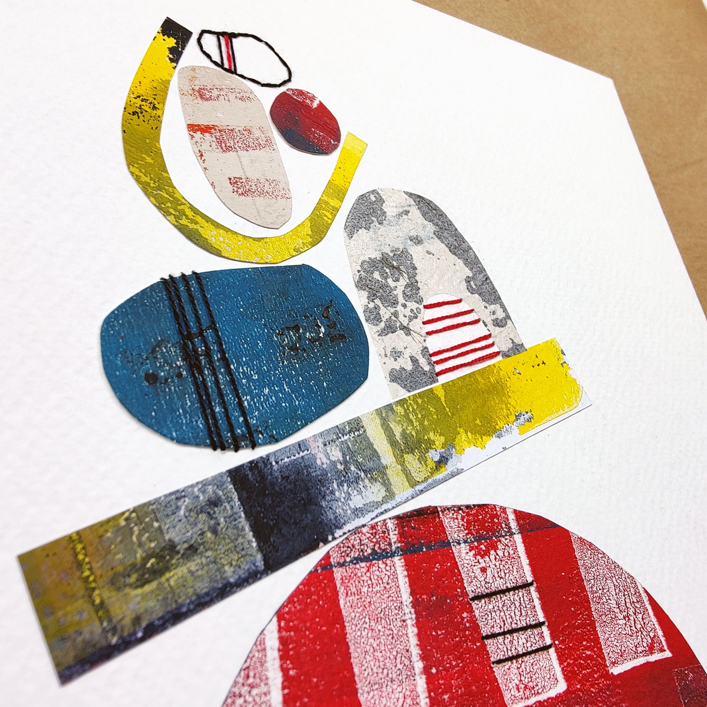 Collage Study - Balancing Act