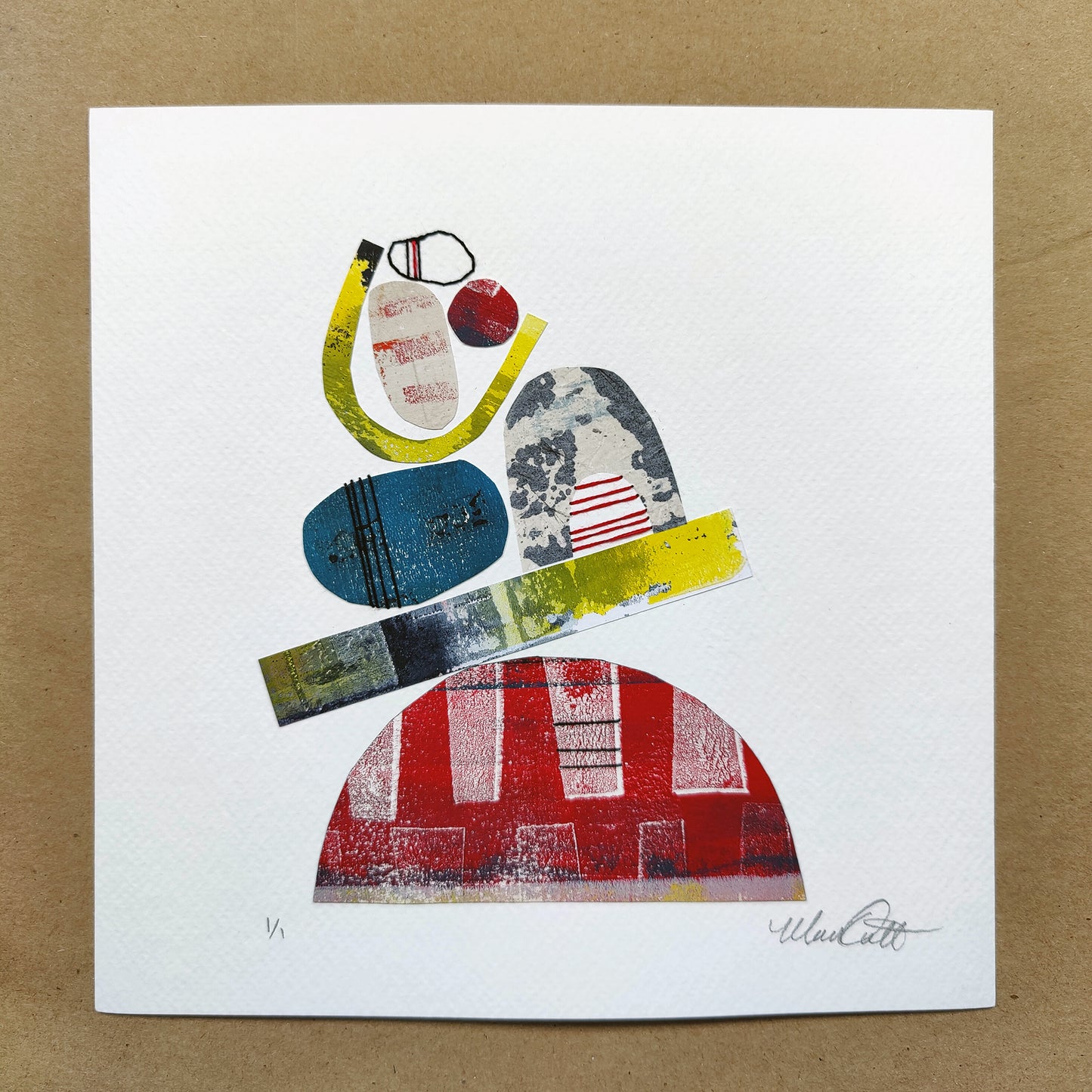Collage Study - Balancing Act
