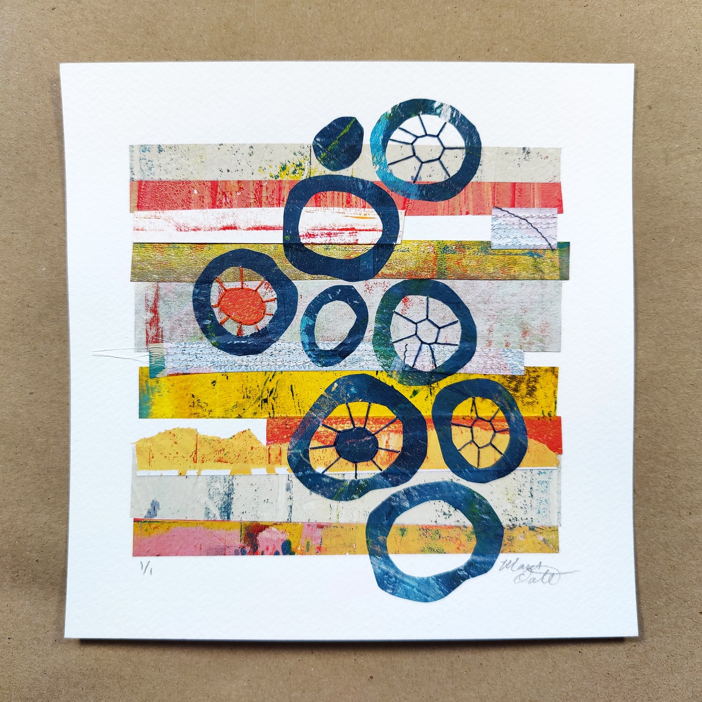 Collage Study - Circles