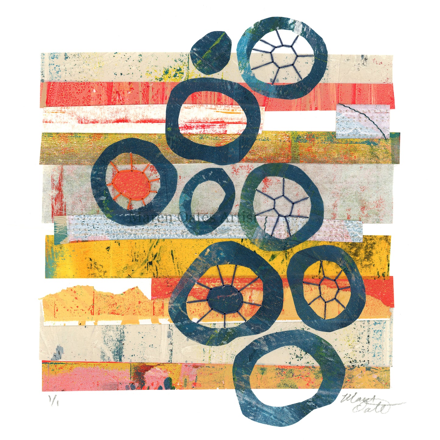 Collage Study - Circles