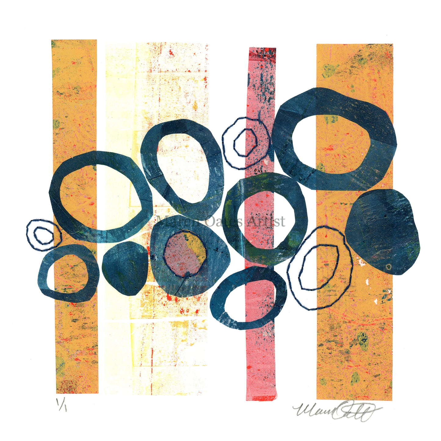 Collage Study - Circles 2