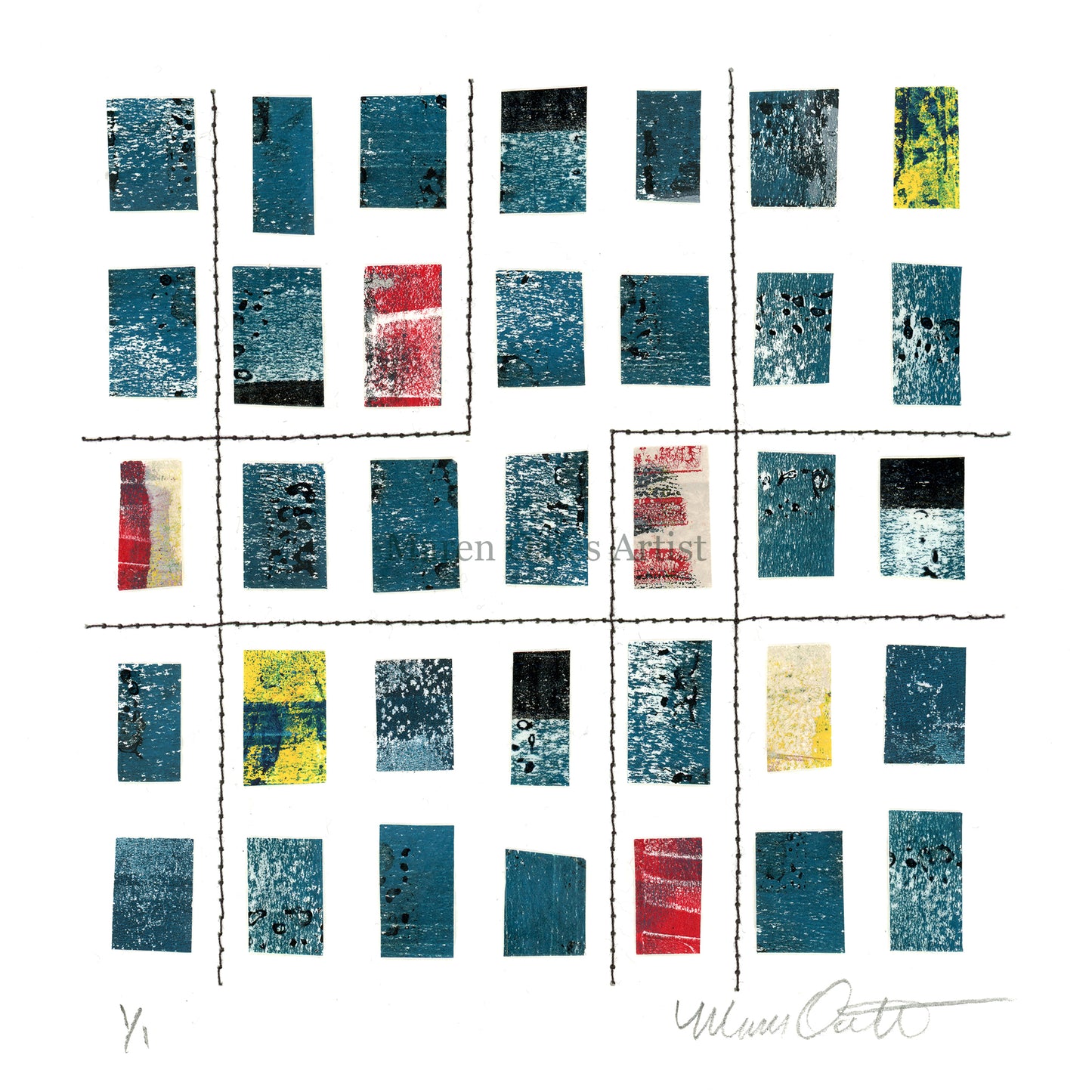 Collage Study Grid 1