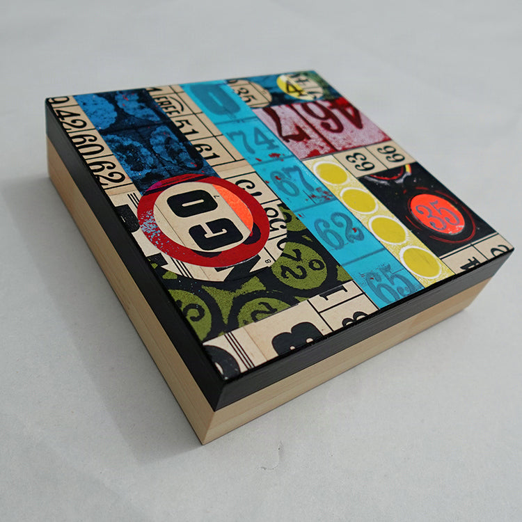 GO - Collage on Panel