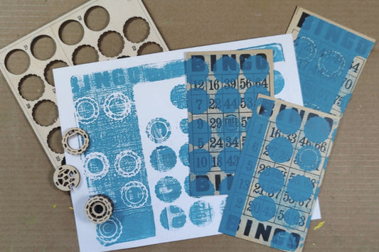 Texture of the Week: Roky Puzzle pieces + Bingo Cards
