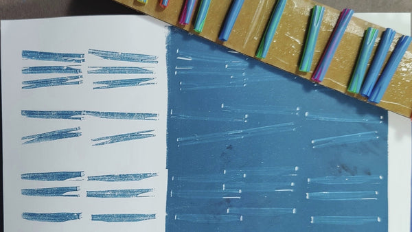Texture of the Week: Plastic Straw Plate