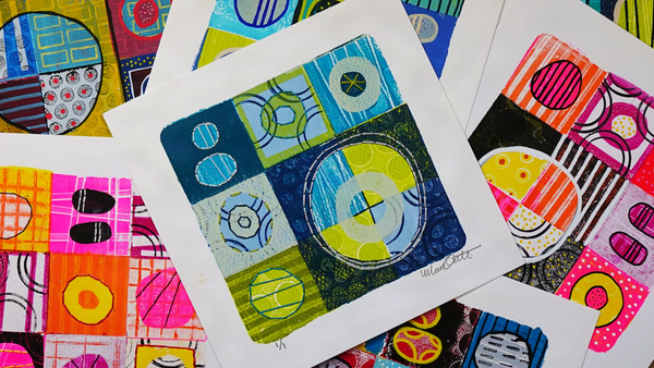 Big News! I'm teaching for GelliArts - Your Printmaking Journey