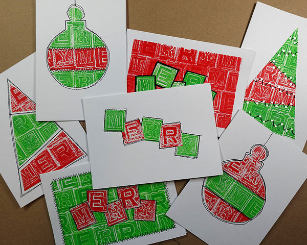 Texture of the Week: Printing with Wooden Letter Blocks