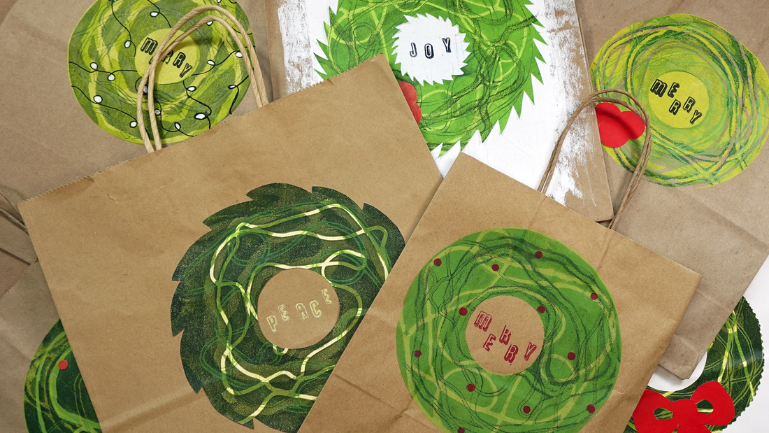 My String Wreaths Project...and "Clean" Printing