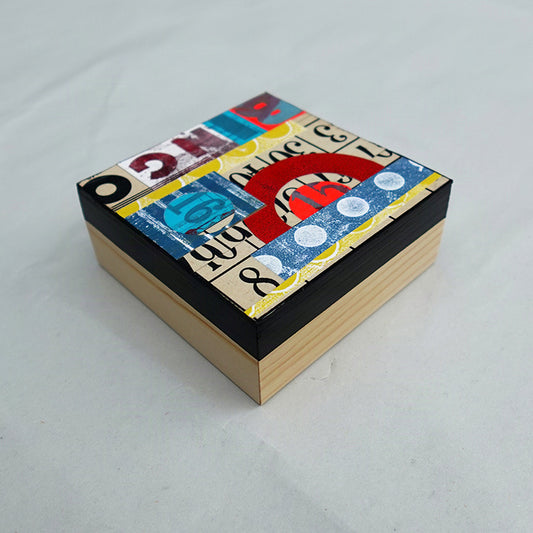 BINGO - Collage on Panel