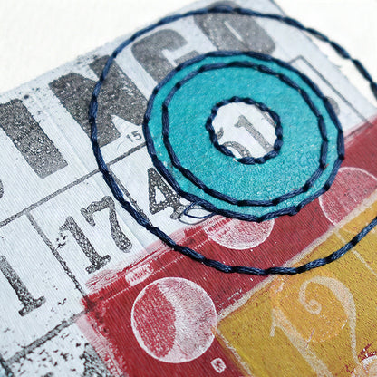 I Need a New Card - Original monotype