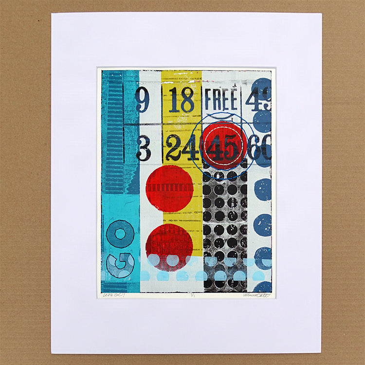 Let's GO! - Original monotype