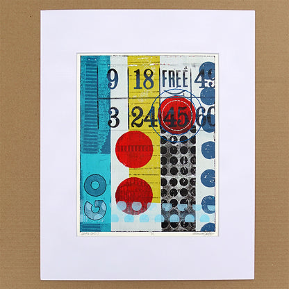 Let's GO! - Original monotype