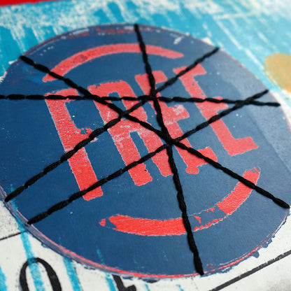 There is No Free Space - Original monotype